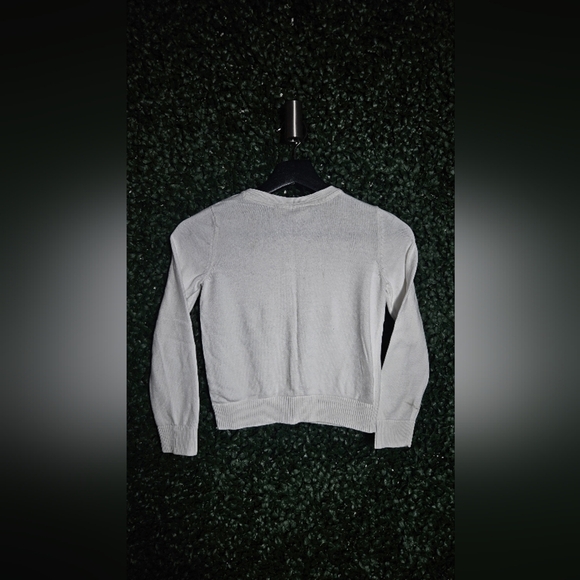 Place White Kids Cardigan Sweater - Picture 3 of 4